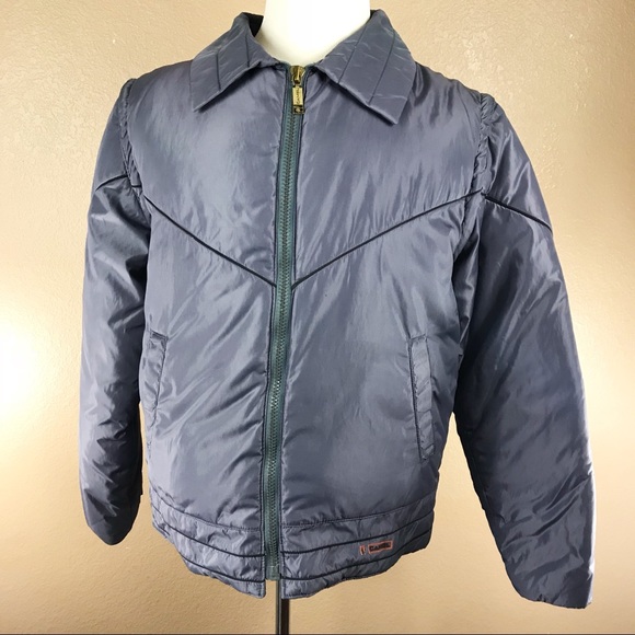 camel goose down jacket